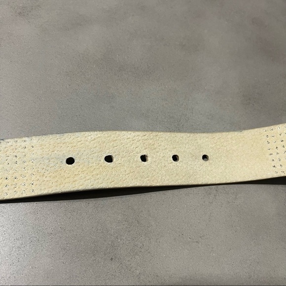 GUESS Genuine Leather Studded Belt - Picture 6 of 7